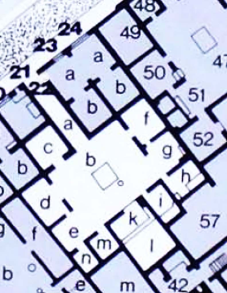 I.4.22 Pompeii. Casa del Pressorio di Terracotta.
Plan